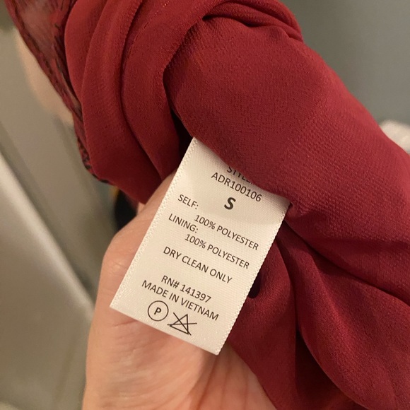 ASTR Side Cinched Mermaid Long Sleeve Dress size small - Picture 7 of 7